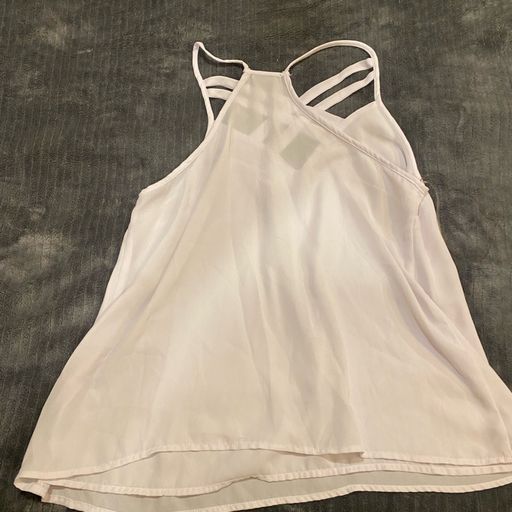 Rue 21 Medium White Blouse - Picture 4 of 4